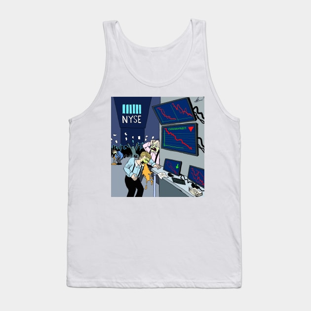 Coronavirus Tank Top by Felipe.Makes.Cartoons